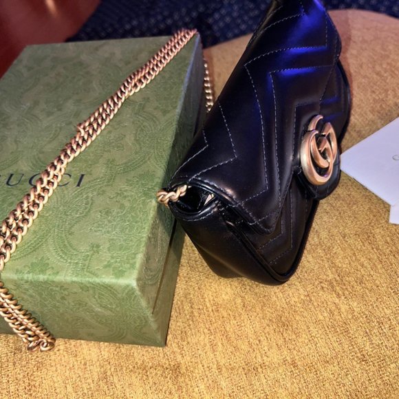 GUCCI GG MARMONT SUPER MINI BAG - Picture 7 of 8